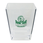 6 oz. Square Plastic Rocks Glass