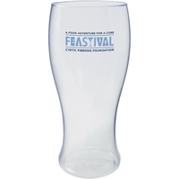 16 oz. Clear Plastic Blow-Molded PVC Pilsner Beer Glass. Unbreakable,... from...