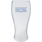 16 oz. Clear Plastic Pilsner Glass