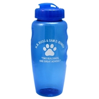 30 oz. "Gripper" Poly-Clean Sports Bottle with Super-Sipper