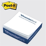 Post-it® Custom Printed Notes 4" Quarter Cube