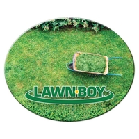 Oval Shaped Full Color Magnet