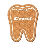 Tooth Shaped Cork Coaster