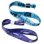 Secure Closure Custom Dye-Sub Wristbands
