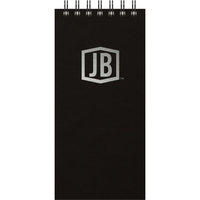 4" x 8.5" luxury reporter pad with foil or deboss imprint,... from ASI 91340...