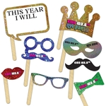 New Year Selfie Kit Digitally Printed