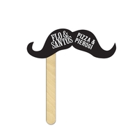 Mustache on a Stick (Offset Printed)