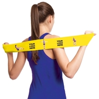 Resistor Strip™ 3' x 2.5". Non-latex. Large imprint area offers platform......