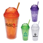 16 oz. Double Wall Acrylic Tumbler with Dome