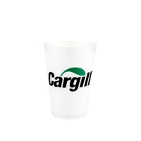 12 oz. Frost Flex Polypropylene cup. Unbreakable, reusable, recyclable,...