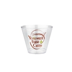 9 oz. "Squat" Crystal Clear Plastic Cup
