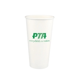 20 oz. White Paper Cup