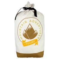 Large Tie Top Cinch Bag- A Larger Size to Hold Even... from ASI 67557...