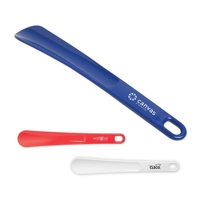 10" plastic shoe horns, offered in an assortment of colors.... from ASI 98360...