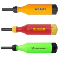 Eight-in-one multi-bit screwdriver measuring 7.5" with custom logo and color...