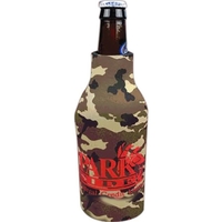 Urban Camo Screen Printed Premium Collapsible Foam Bottle Zipper...