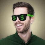 Dollar Sign Novelty Sunglasses