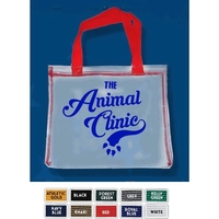 10ga Clear Vinyl Flat Tote