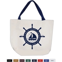 10oz natural canvas tote w/Gusset.... from ASI 63009 J I T Manufacturing Inc...