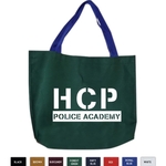 10oz Colored Canvas Tote w/ Gusset