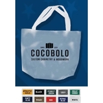 10ga Clear Vinyl Tote w/ Gusset