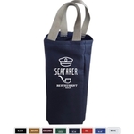 10oz Colored Canvas Wine Tote