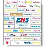 Magnetic Word Set Full Color Imprint