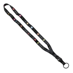 5/8" Tubular Lanyard with Plastic Slide-Buckle Release & Spl