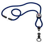 3/16" Nylon Power Cord Lanyard w/ Round Slider