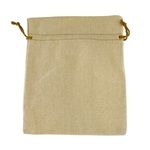Large Linen Bag/ Blank - 10" x 8" (Empty)