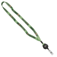5/8" x 16" lanyard with retractable badge reel.... from ASI 88060 Snugz/USA...