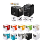World Travel Adapter with 4 USB Charging Ports