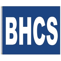 5' x 6' Nylon Appliqued Four Letter School Spirit Flag.... from ASI 80228 Quinn