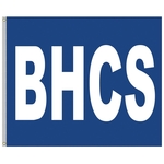 5' x 6' Nylon Four Letter School Spirit Flag