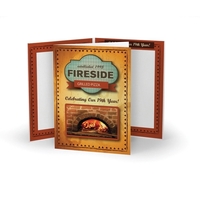 Custom Portrait Folders on sturdy 12 pt. smooth white cardstock in... from...