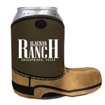 Cowboy Boot Shape Premium Foam Can Cooler-Full Color