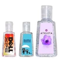 Mini sanitizer bottle with fresh citrus scent.... from ASI 30270 Aakron Line