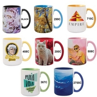15oz. Color Combo Ceramic Mug