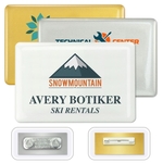 DigiLine PVC Name Badges, 2" x 3"