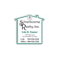 House Shaped Window Sign