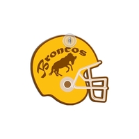 Football Helmet Shaped Window Sign