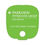 Digital Bread Slice with Hole Fast Fan w/ Wooden Handle