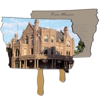 Iowa State Recycled Stock Shape Fan