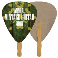 Guitar Pick Recycled Stock Shape Fan
