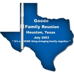 Texas State Offset Printed Memo Board