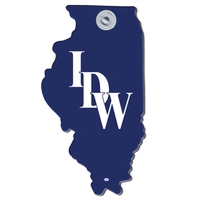 Illinois State Paper Window Sign (Approximately 8"x8")