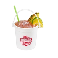 32 oz. USA Made Unbreakable Polypropylene Party Pail with Handle... from ASI...