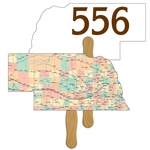 Digital Econo Style Nebraska State Auction Fan