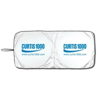 Econo-line single fabric dual panel sunshade Taller wider