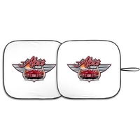 Dual Panel, tall wide fabric Auto SunShade , ideal fit with... from ASI 37586...